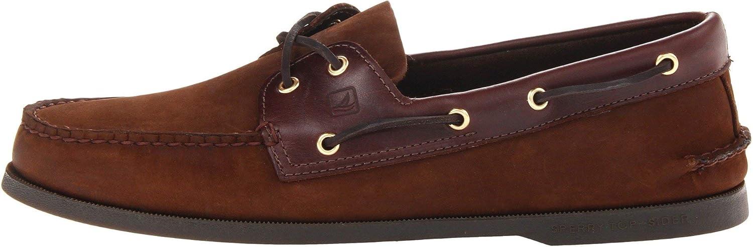 imageSperry Mens Authentic Original 2Eye Boat ShoeBrownBuc Brown