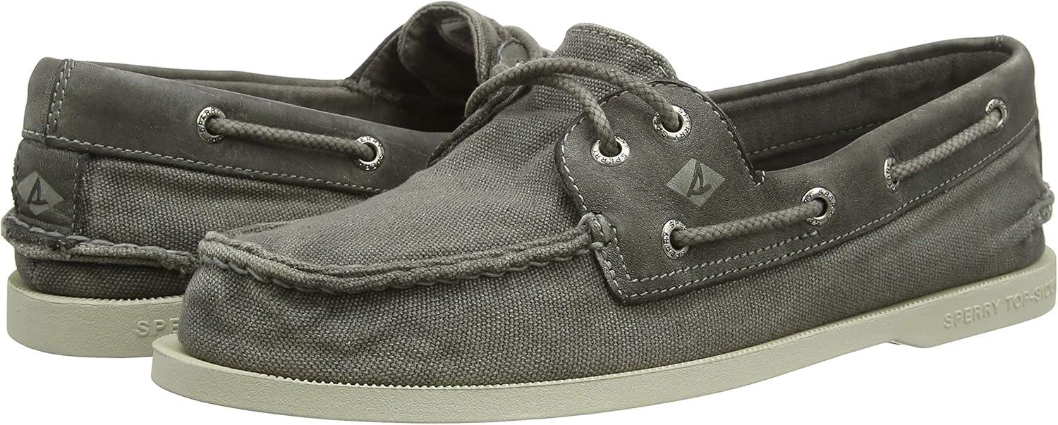imageSperry Mens Authentic Original 2Eye Boat ShoeGrey Twill