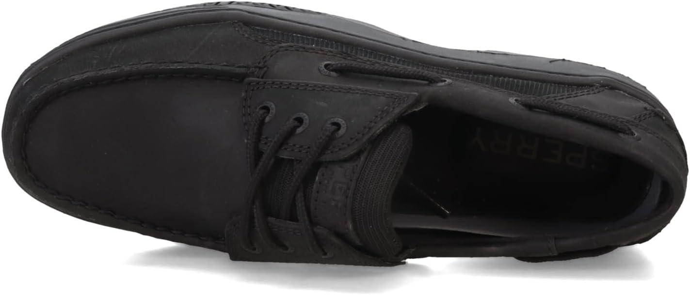 imageSperry Mens Billfish 3 Eye Boat ShoeBlack Leather