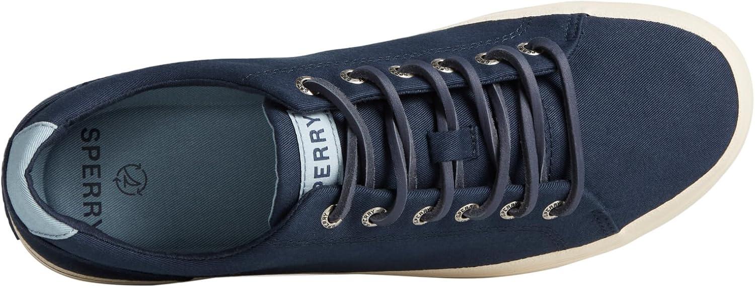 imageSperry Mens SeaCycled Striper II Textile SneakerNavy Sc