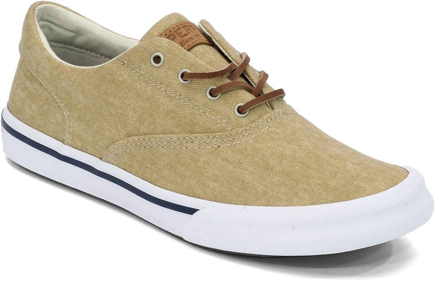 Sperry Sandy Lace To Toe Sneaker Donna - Nero, 40.5 EU - Tomaia In Pelle, Lacci In Cotone Riciclato, Suola Flessibile Con Tecnologia Wave-Siping