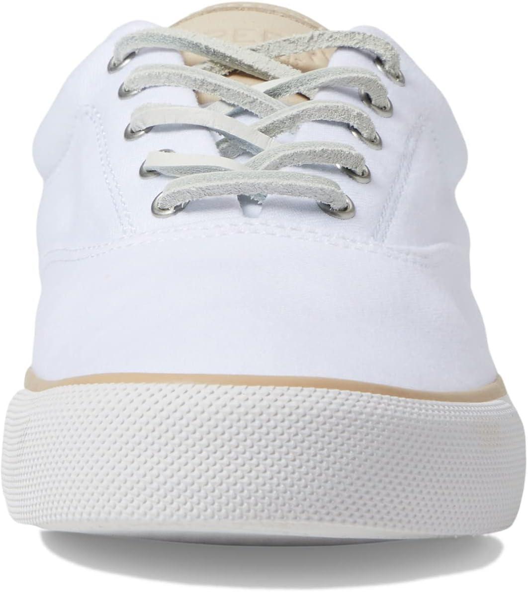 imageSperry Mens Striper Ii Lace to Toe Seasonal SneakerWhite Twill