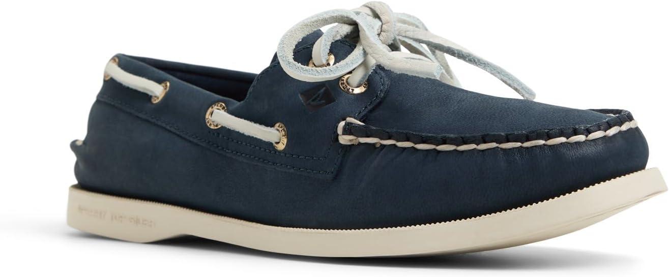imageSperry Womens Authentic Original 2Eye Boat ShoeNubuck Navy