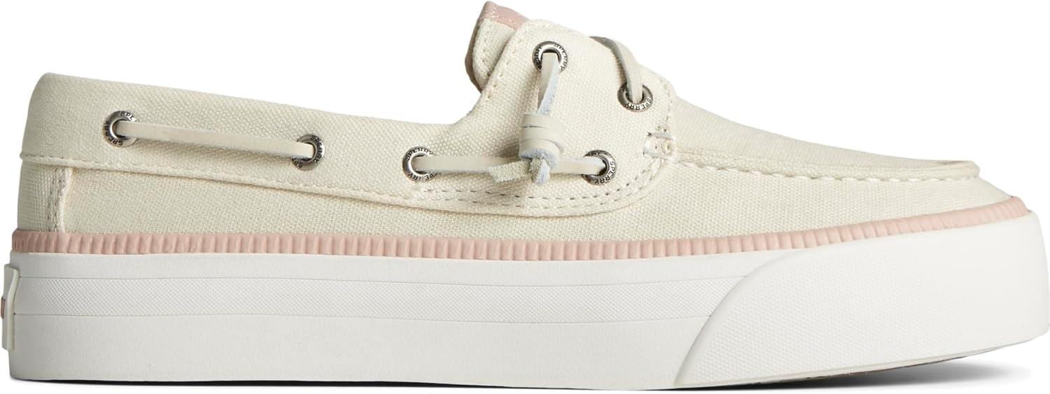 imageSperry Womens Bahama 30 Platform SneakersTextile White