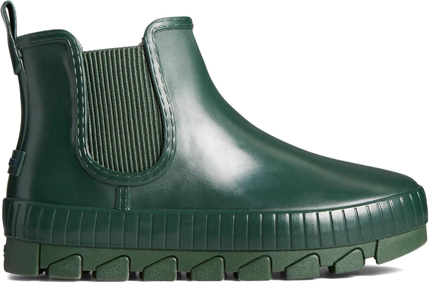 imageSperry Womens Torrent Chelsea Waterproof Rain BootDark Green