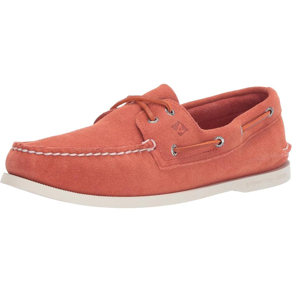 imageSperry Mens Authentic Original 2Eye Boat ShoeRed Orange