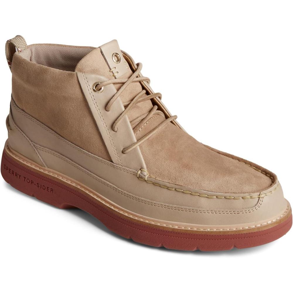 imageSperry Mens SeaCycled Striper II Textile SneakerBirch Camo