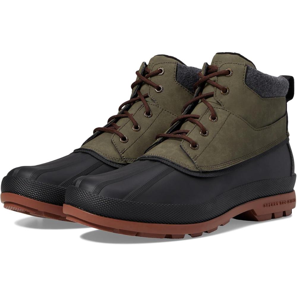 imageSperry Mens SeaCycled Striper II Textile SneakerOlive