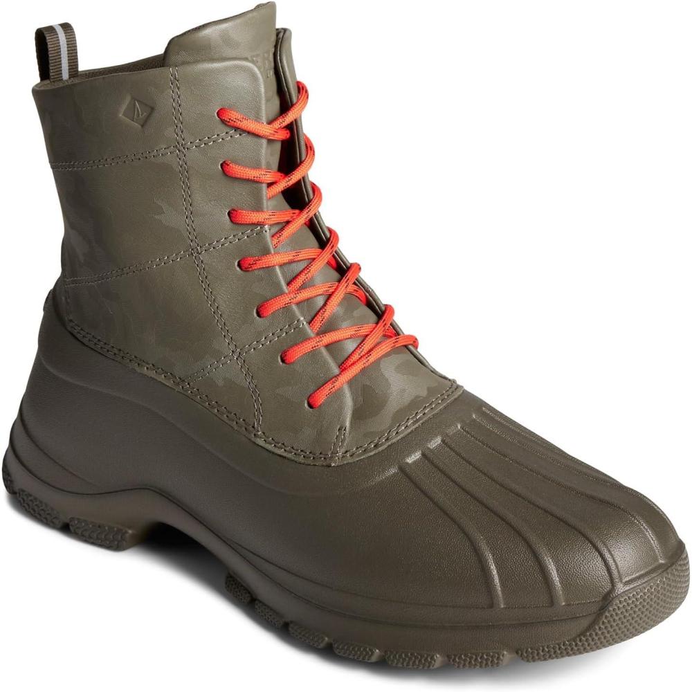 imageSperry Mens SeaCycled Striper II Textile SneakerOlive Camo