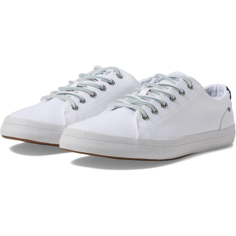 imageSperry Mens SeaCycled Striper II Textile SneakerWhite