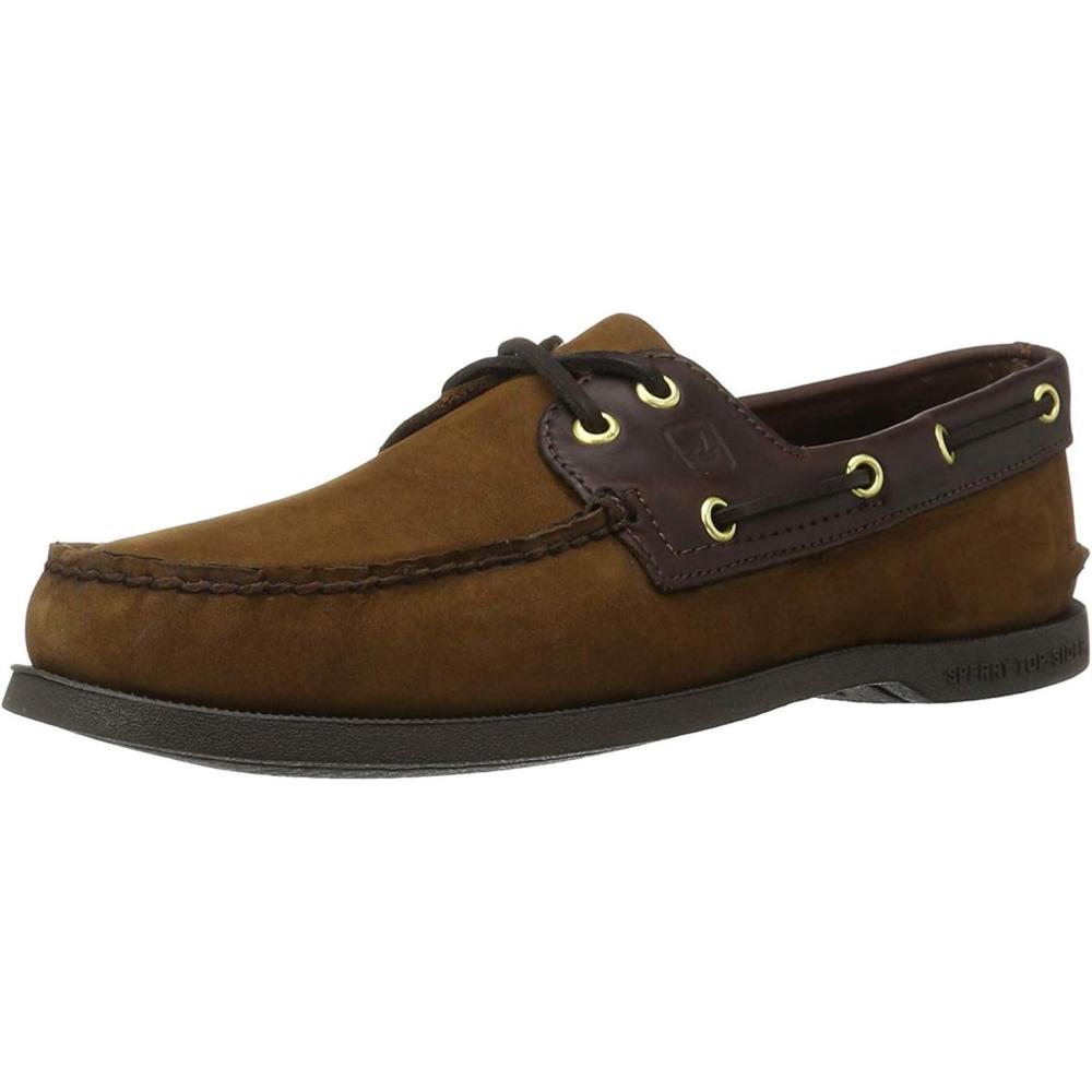 imageSperry Top Sider Mens Harbor Slip On R Boat ShoeBrown Buck