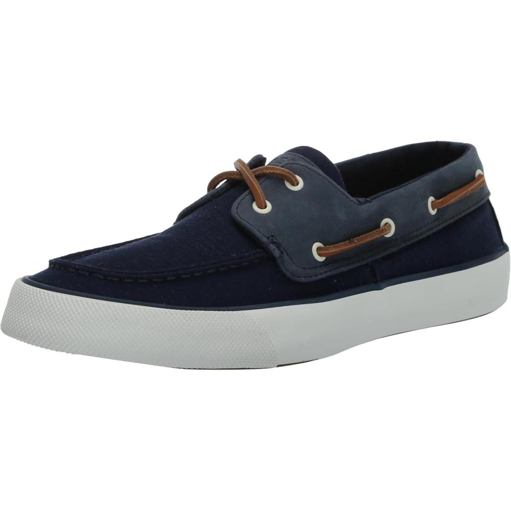 imageSperry Top Sider Mens Harbor Slip On R Boat ShoeNavy Linen