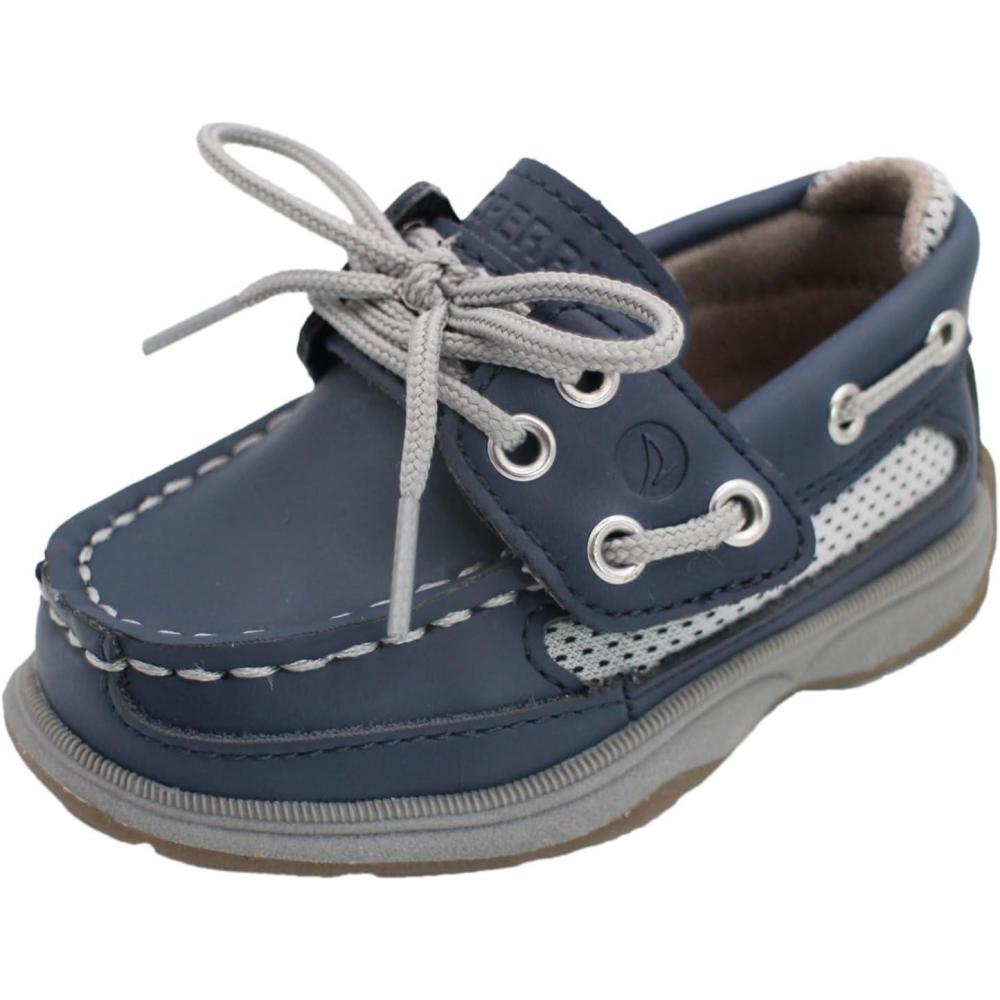 imageSperry TopSider Lanyard CB Boat Shoe ToddlerLittle KidNavy