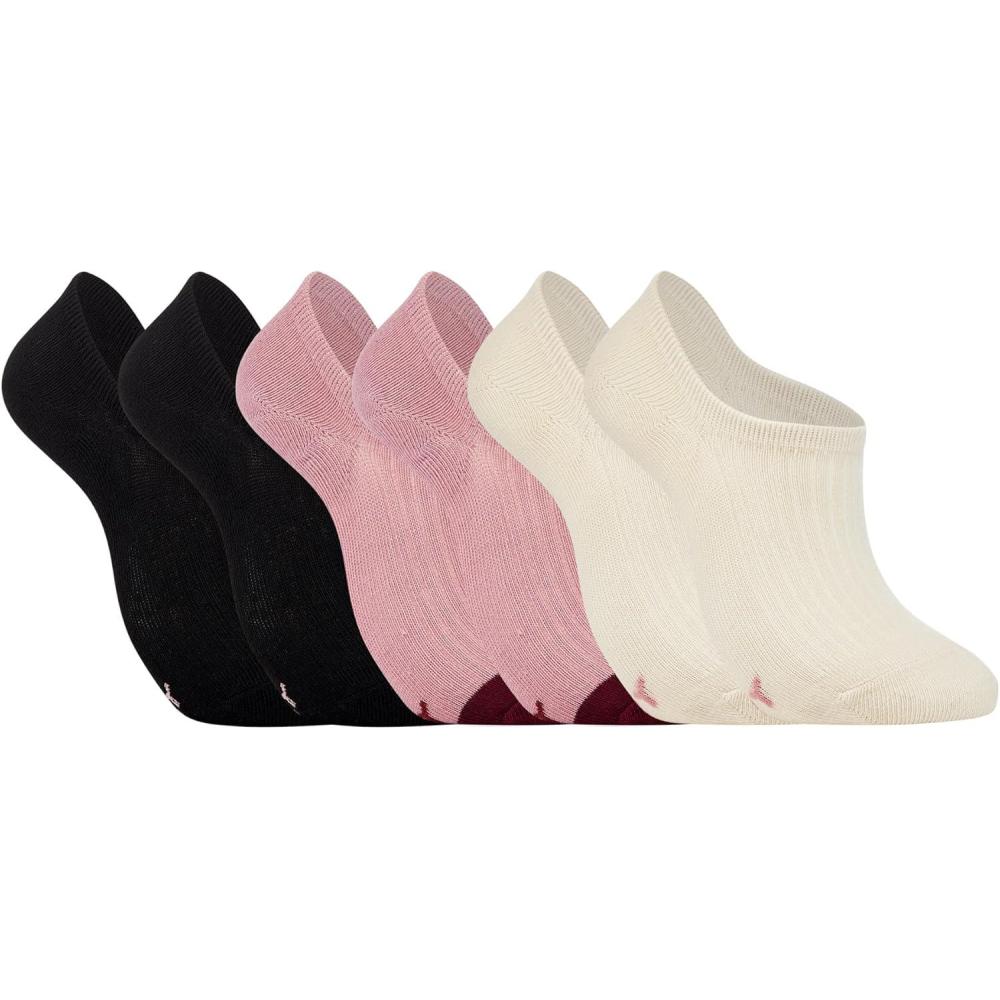 imageSperry Womens 6Pack Super No Show Socks  MoistureWicking Lightweight No Slip Invisible Low Cut Liner Socks for SneakersRose Pink Multi