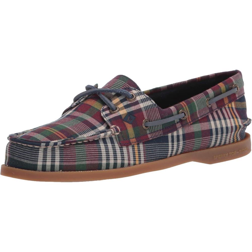 imageSperry Womens AO 2Eye Boat ShoePlaid