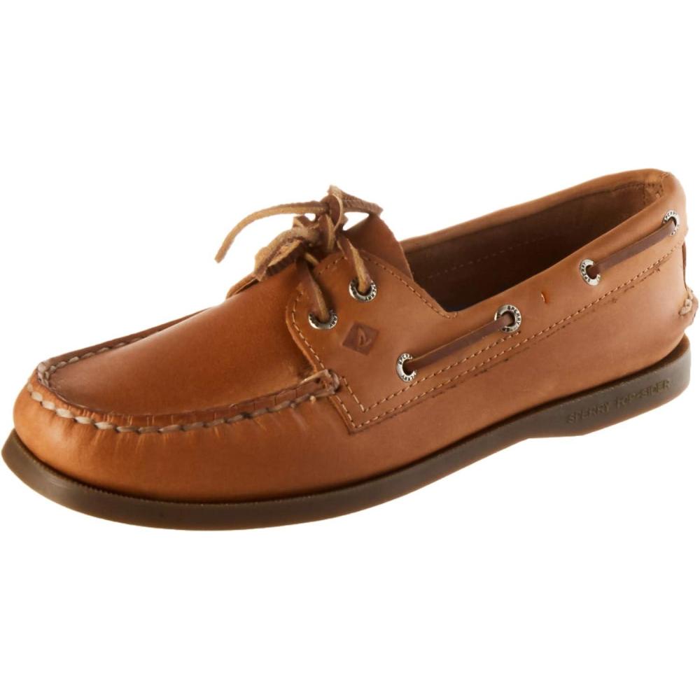 imageSperry Womens AO 2Eye Boat ShoeRoyal Brown