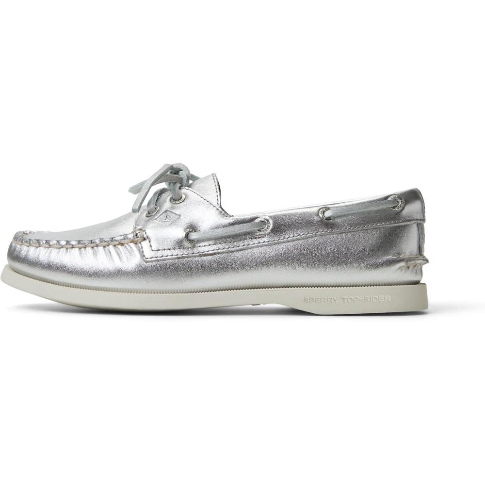 imageSperry Womens Authentic Original 2Eye Boat ShoeSilver