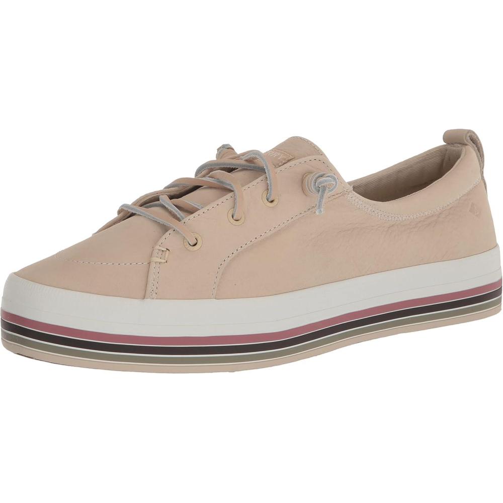 imageSperry Womens Crest Vibe Platform SneakerCream Stripe