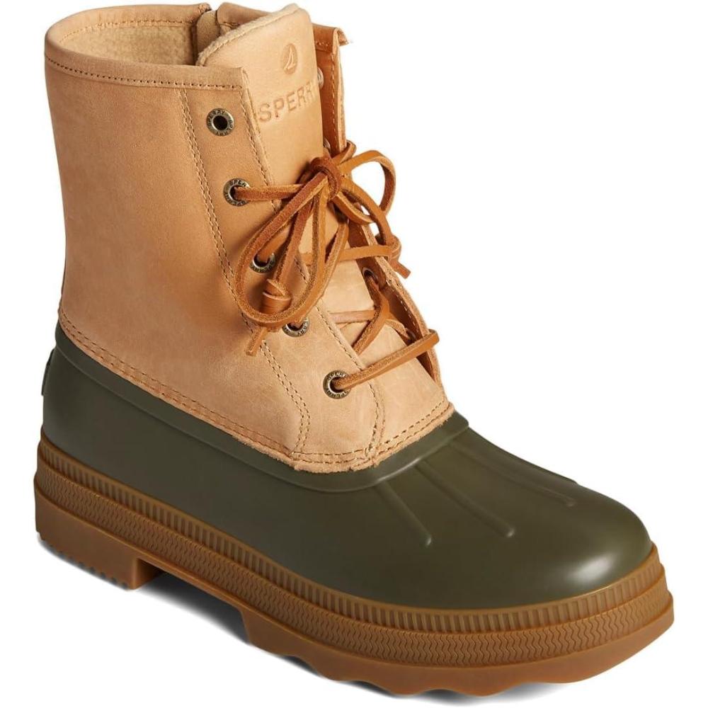 imageSperry Womens Saltwater 20 Leather BootGreen