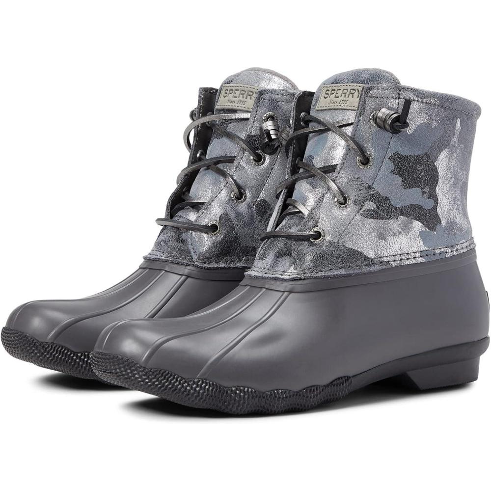 imageSperry Womens Saltwater Core BootsSilver Camo