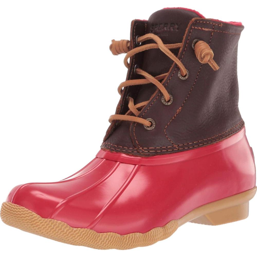 imageSperry Womens Saltwater Core BootsTanRed