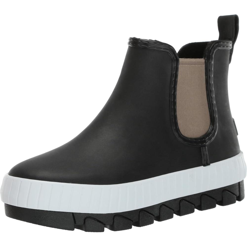 imageSperry Womens Torrent Chelsea Waterproof Rain BootBlackWhite