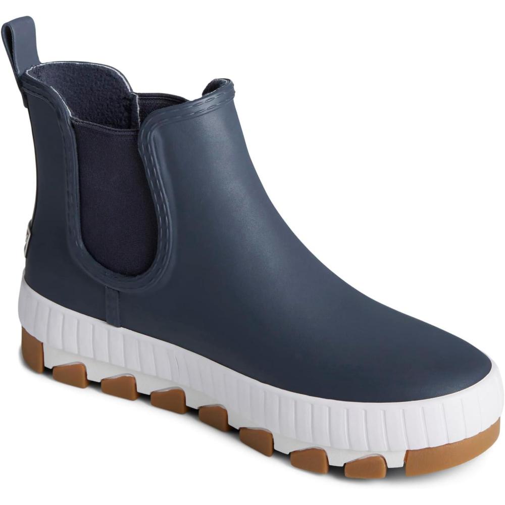 imageSperry Womens Torrent Chelsea Waterproof Rain BootNavyWhite
