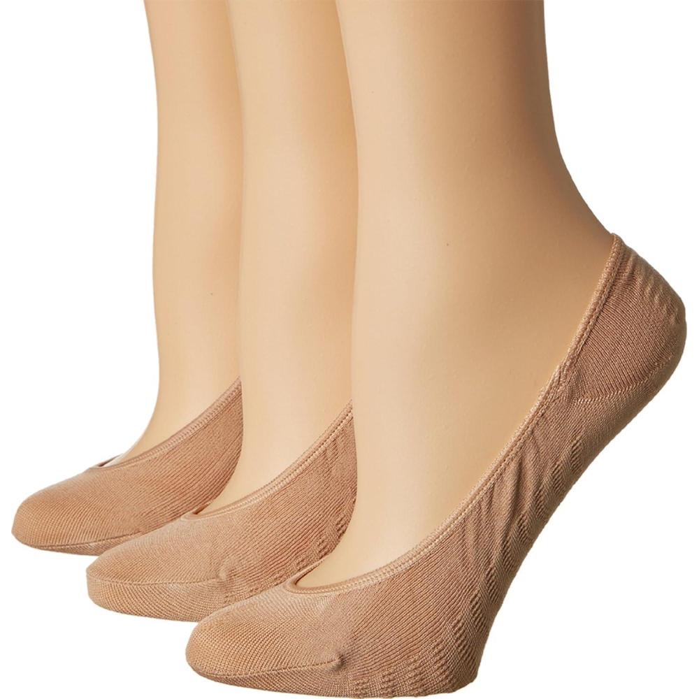 imageSperry womens Microfiber No Show Liner Socks 3 Pair Pack Lightweight Casual Micro LinersBrush 3 Pairs