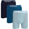 Sperry 3-Pack Men’s Soft Modal Boxer Briefs – Luxuriously Soft, Breathable & Comfortable Stretch Micro Modal Underwear Men(Blue Multi)