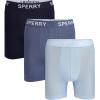 Sperry 3-Pack Men’s Soft Modal Boxer Briefs – Luxuriously Soft, Breathable & Comfortable Stretch Micro Modal Underwear Men(Gray Multi)