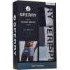 Sperry 3-Pack Men’s Soft Modal Boxer Briefs – Luxuriously Soft, Breathable & Comfortable Stretch Micro Modal Underwear Men(Gray White Multi)