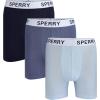 Sperry 3-Pack Men’s Soft Modal Boxer Briefs – Luxuriously Soft, Breathable & Comfortable Stretch Micro Modal Underwear Men(Gray White Multi)