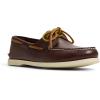Sperry Men’s Authentic Original 2-Eye Boat Shoe(Dark Brown)