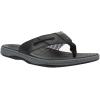 Sperry Men’s Baitfish Thong Sandals(Black)