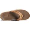 Sperry Men’s Baitfish Thong Sandals(Light Brown)