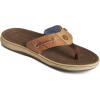 Sperry Men’s Baitfish Thong Sandals(Light Brown)