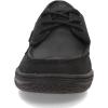 Sperry Men’s Billfish 3 Eye Boat Shoe(Black Leather)