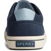Sperry Men’s SeaCycled Striper II Textile Sneaker(Navy Sc)