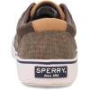 Sperry Men’s Striper Ii Lace to Toe Seasonal Sneaker(Olive Tonal)