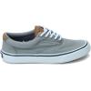 Sperry Men’s Striper Ii Lace to Toe Seasonal Sneaker(Salt Washed Grey)