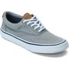 Sperry Men’s Striper Ii Lace to Toe Seasonal Sneaker(Salt Washed Grey)