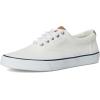 Sperry Men’s Striper Ii Lace to Toe Seasonal Sneaker(White)