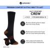 Sperry Mens Work Socks, 4-Pack Half Cushioned Crew – Soft Cotton Moisture-Wicking Boot Socks with Reinforced Heel and Toe(Brown Multi)