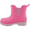 Sperry Toddler Chelsea Rain Boots, Waterproof Rubber Kids Rainboot, Girls/Boys Light Water Shoes for Muddy Park/Hiking(Hot Pink)