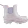 Sperry Toddler Chelsea Rain Boots, Waterproof Rubber Kids Rainboot, Girls/Boys Light Water Shoes for Muddy Park/Hiking(Lilac Gloss)