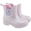 Sperry Toddler Chelsea Rain Boots, Waterproof Rubber Kids Rainboot, Girls/Boys Light Water Shoes for Muddy Park/Hiking(Lilac Gloss)