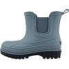 Sperry Toddler Chelsea Rain Boots, Waterproof Rubber Kids Rainboot, Girls/Boys Light Water Shoes for Muddy Park/Hiking(Slate)