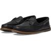 Sperry Top Sider Men’s Harbor Slip On R Boat Shoe(Black)