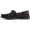 Sperry Top Sider Men’s Harbor Slip On R Boat Shoe(Black/Amaretto)