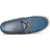 Sperry Top Sider Men’s Harbor Slip On R Boat Shoe(Dk Blue Linen)